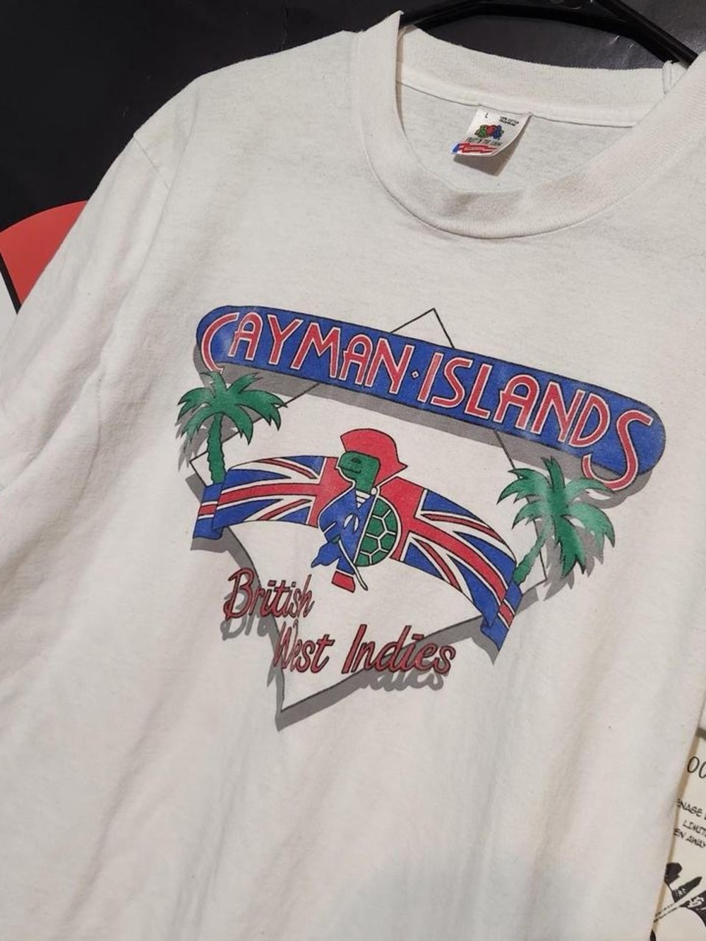 Vintage 90s cayman islands shirt